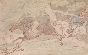 How to Twist Your Neck by Thomas Rowlandson
